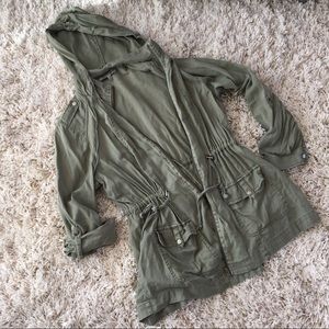 Torrid Textured Hooded Anorak Jacket